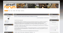 Desktop Screenshot of airsoftforum.at