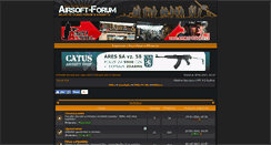 Desktop Screenshot of airsoftforum.cz